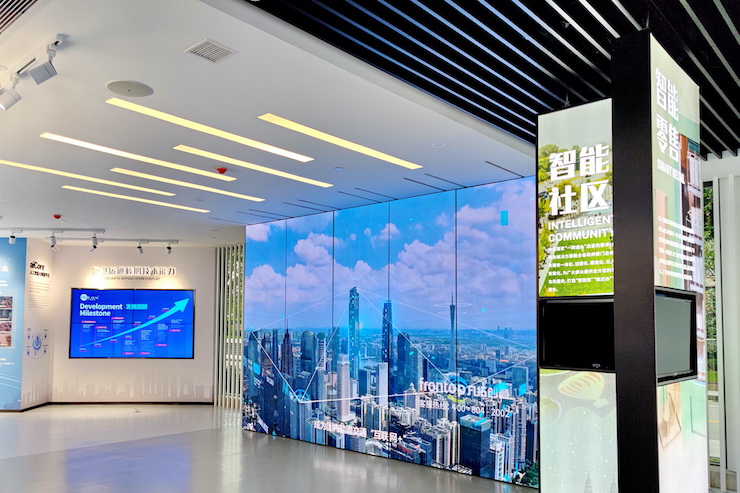 案例|兼顾多任务场景使用的强大导览系统——广州无线电集团展示中心内的利来w66CIS商用安装解决方案